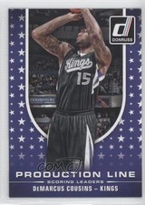 2014-15 Panini Donruss Production Line Scoring DeMarcus Cousins #9 10uo