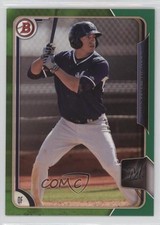 2015 Bowman Draft Green 2/99 Tyrone Taylor #135 j2c