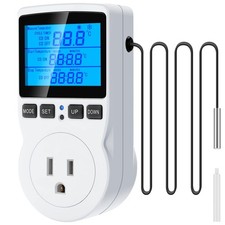 Digital Temperature Controller Thermostat Timer - Reptile Thermostat Controll...