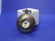 Half Hunter Vintage Pocketwatch, tested + running. Giftpouch. Valentine gift