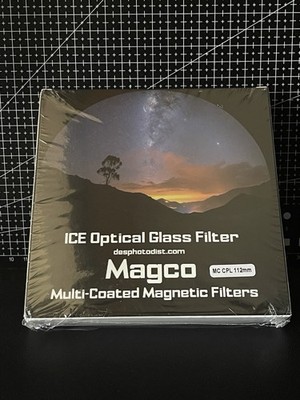 ICE Magco 112mm MC CPL  MAGNETIC Polarizing Filter  WITH Lens Adapter    Minty