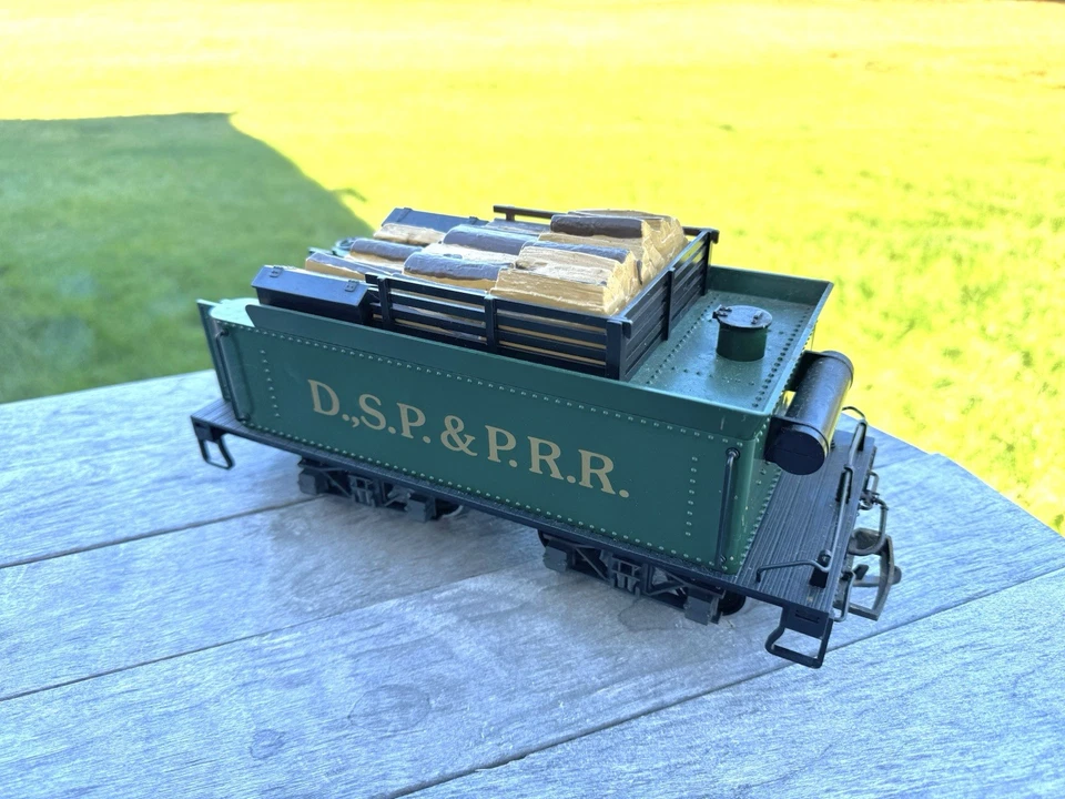 LGB 2018D DSP&PRR  Tender ONLY For 2-6-0 Steam Mogul Locomotive G Scale - Image 3 of 4