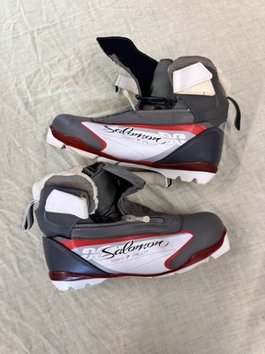Salomon Siam 7 Pilot Women's Cross Country Nordic Ski Boots SNS Sz 8 Thinsulate