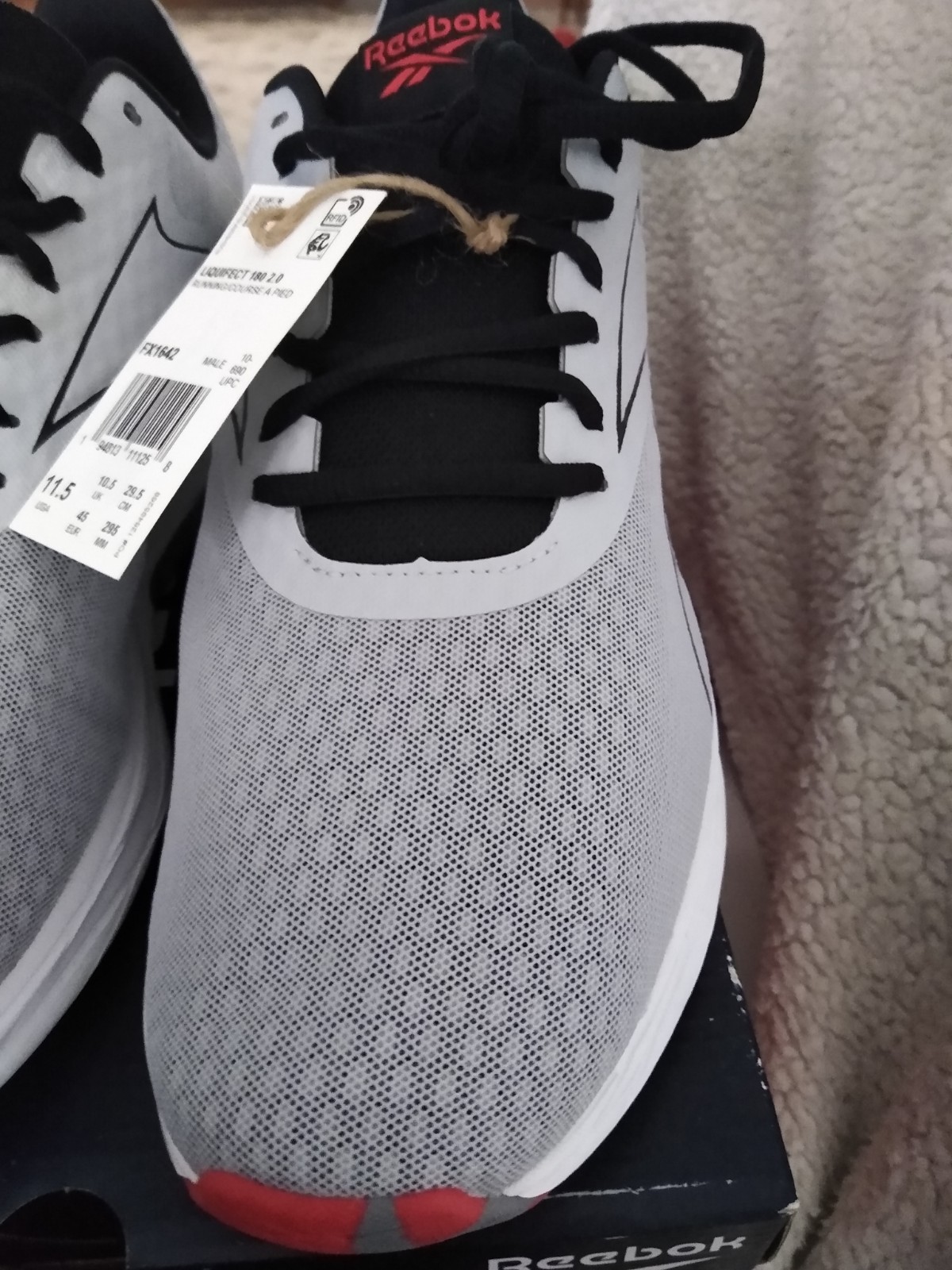 REEBOK Liquifect 180 2.0  FX11642  Men's Running Sneakers Size 11.5 NWB NWT thumbnail 11