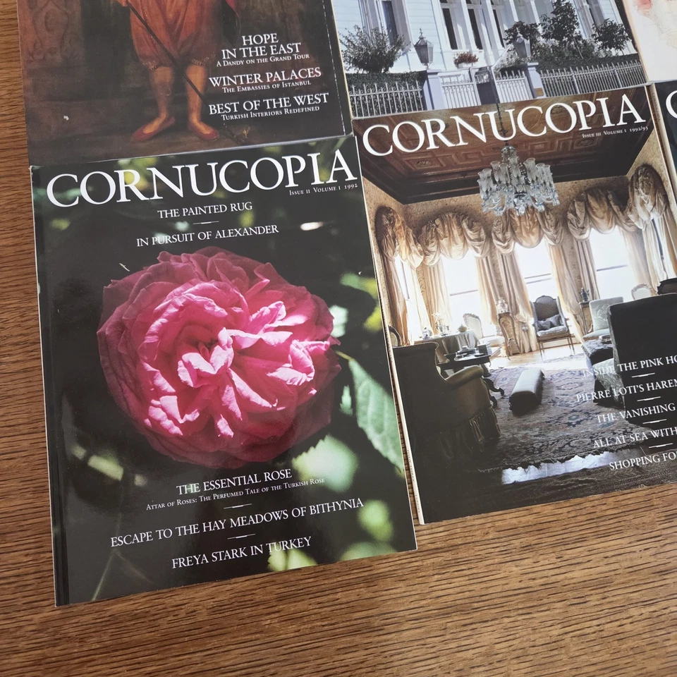LOT Of 7 Cornucopia Magazine Turkish Arts & Culture Issues 2 - 9 Excellent RARE Foto 4 de 4