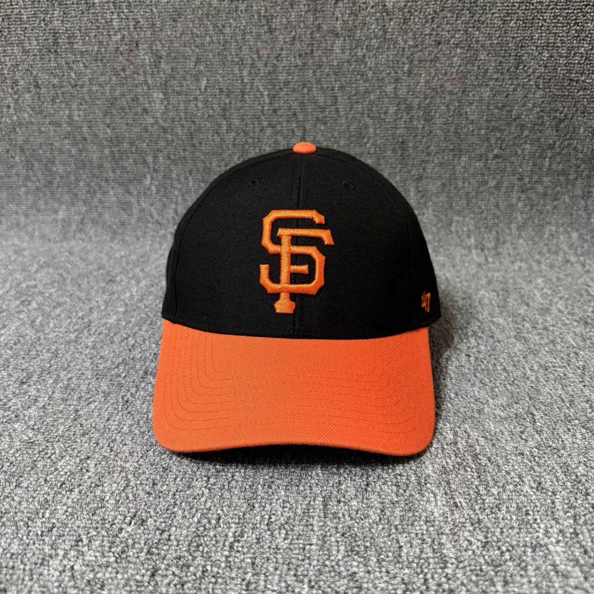'47 Brand San Francisco Giants MLB Cap Black Orange San Francisco Logo