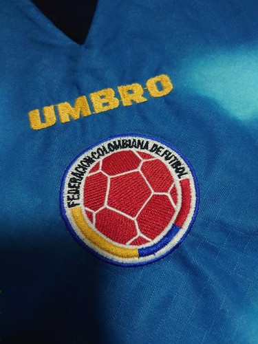 1995 Colombia National Team Goalkeeper Jersey worn by Higuita brand new M #4 - Picture 4 of 7