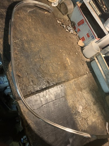 1974 75 1976 77 1978 Cadillac Eldorado R Front Wheel Well Stainless Trim Nice - Picture 2 of 8
