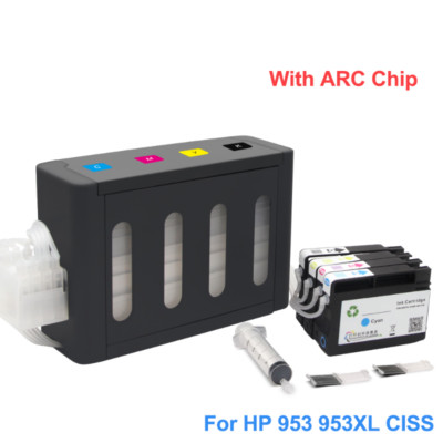 HP 953XL CISS For HP Pro 7740 8210 8710 8715 8740 8720 8725 8730 With ARC Chip