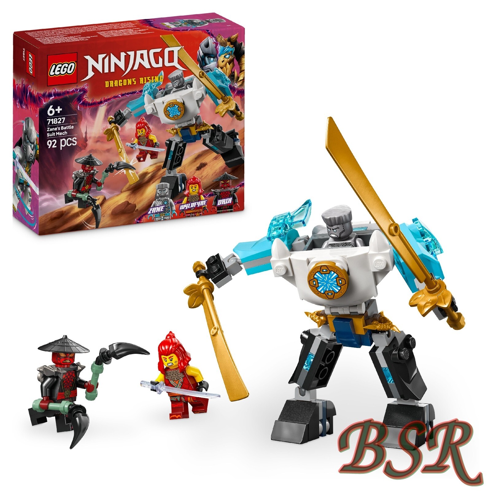 Lego Jungen Bunt Zanes Ninjago Roboter-Rüstungsbaukasten - Bild 5