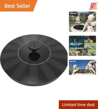 Solar Fountain Plastic 1.4W Submersible Pump Outdoor Watering Garden Decoration