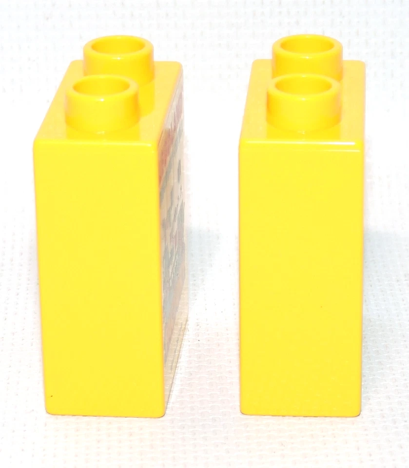 LOT OF 2 Legoland Discovery Center Factory Lego Duplo Block Bricks 1x2x2, ~READ~ - Image 2 of 4