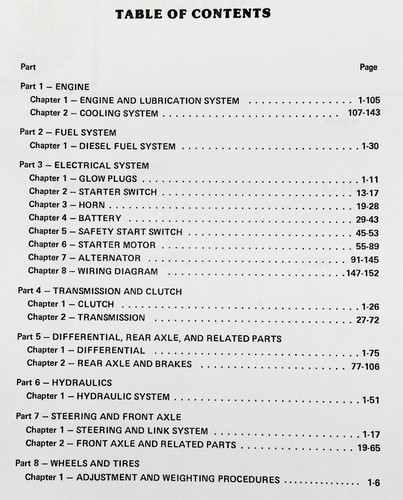 Ford 1300 1500 1700 1900 Tractor Service Repair Manual Technical Shop Overhaul - Picture 3 of 11