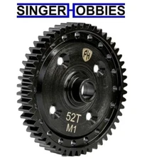 POWERHOBBY PHBTRX518 Hardened Steel Spur Gear 52T Mod1, for Traxxas Sledge HRP