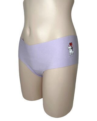 Victoria s Secret VS Cheeky Tanga Slip Unterhose S 36 M 38 L 40 Flieder Hund NEU