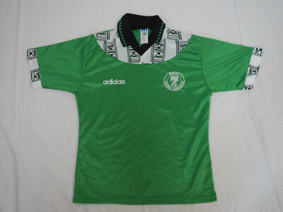 1994-1995 Nigeria Super Eagles Abuja Soccer Football Jersey Shirt