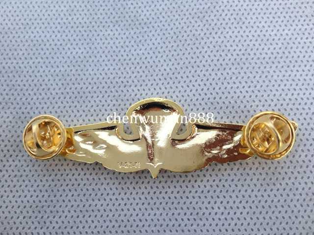 WW2 US NAVY PARACHUTIST PARACHUTE JUMP WINGS BADGE PIN