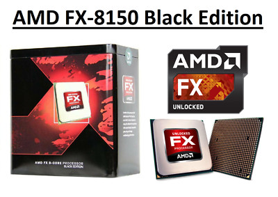 AMD FX-8150 Black Edition Octa Core Prozessor 3,6-4,2 GHz, Sockel AM3+, 125W CPU