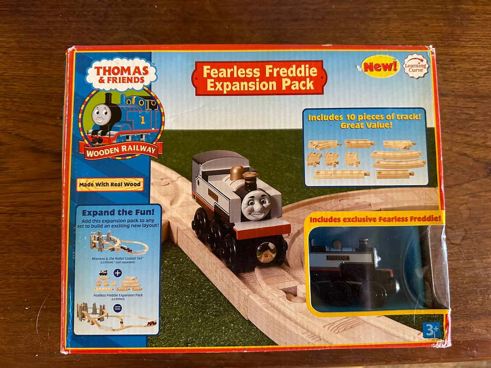 New Wooden Thomas Train Fearless Freddie Expansion Pack - Learning Curve  -image