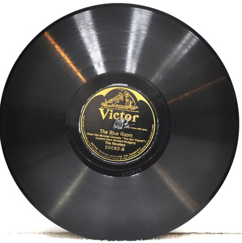 THE REVELERS "Valencia / The Blue Room" 78 RPM Victor 20082 - Picture 2 of 3