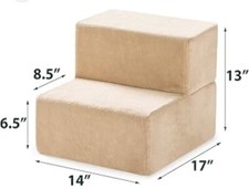 Pet Steps for Small Dogs and Cats, Portable Ramp Stairs