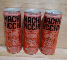 3CT MACHU PICCHU ORANGE SELTZER Energy Drink 0-sugar ORGANIC MACA CAFFEINE VIT.B