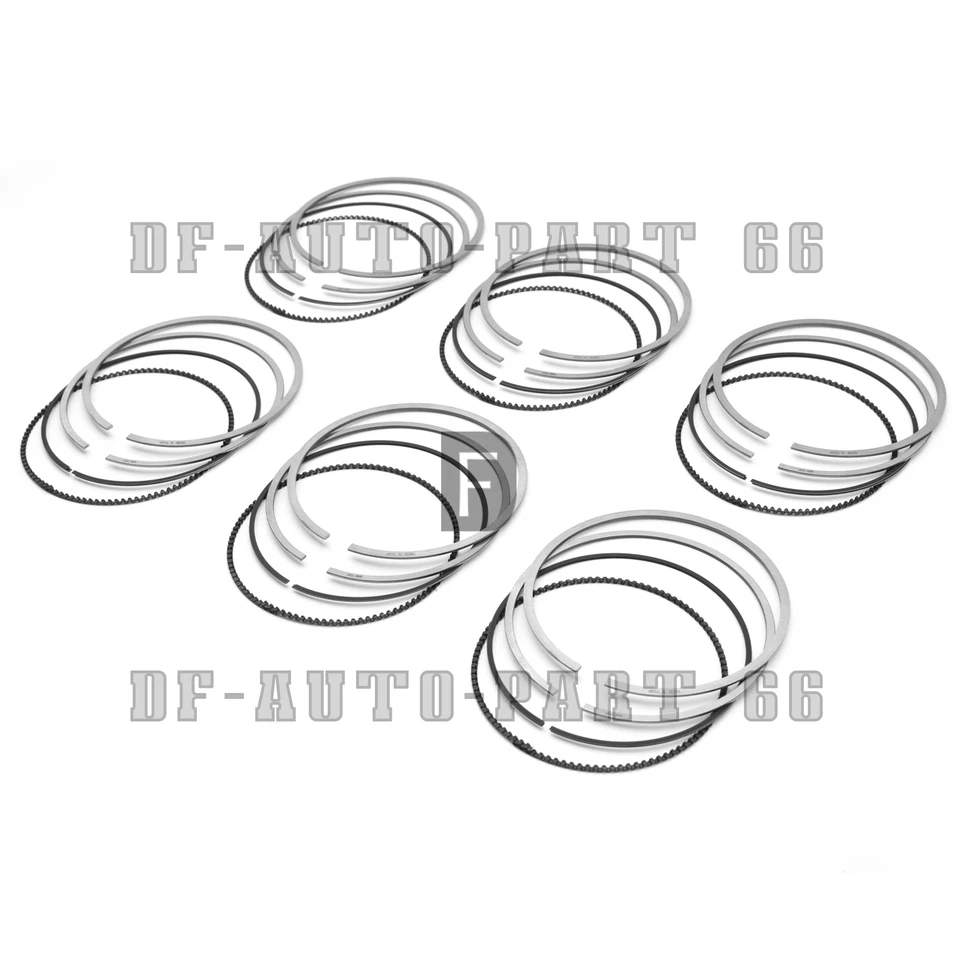 Juego de 6 anillos de pistón OEM Φ93mm para Porsche Boxster S 986 987 3.2L H6 M96.21 Foto 2 de 4