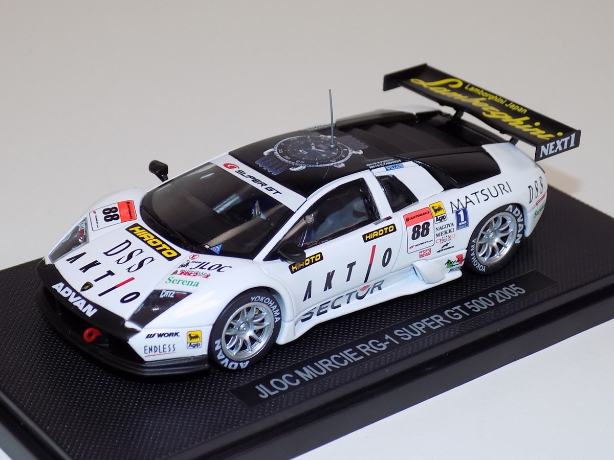 EBBRO SUPER GT 2005 JLOC MURCIE RG-1 ２台 EBBRO SUPER GT 2005 JLOC MURCIE RG-1 2台 - メルカリ