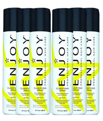 Enjoy Clarifying Spray - Preserve and Maintain Color Brilliance 10.1 Oz Set of 6
