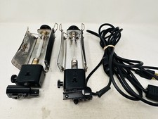 Lot of 2 Lowel Tota Light Tungsten Flood Light Photography Studio  One Cord