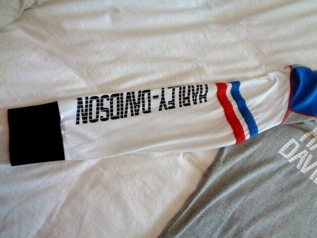 New Harley-Davidson Women's 03 Race Jersey Long Sleeve Shirt 96357-20VW Large - Image 4 of 4