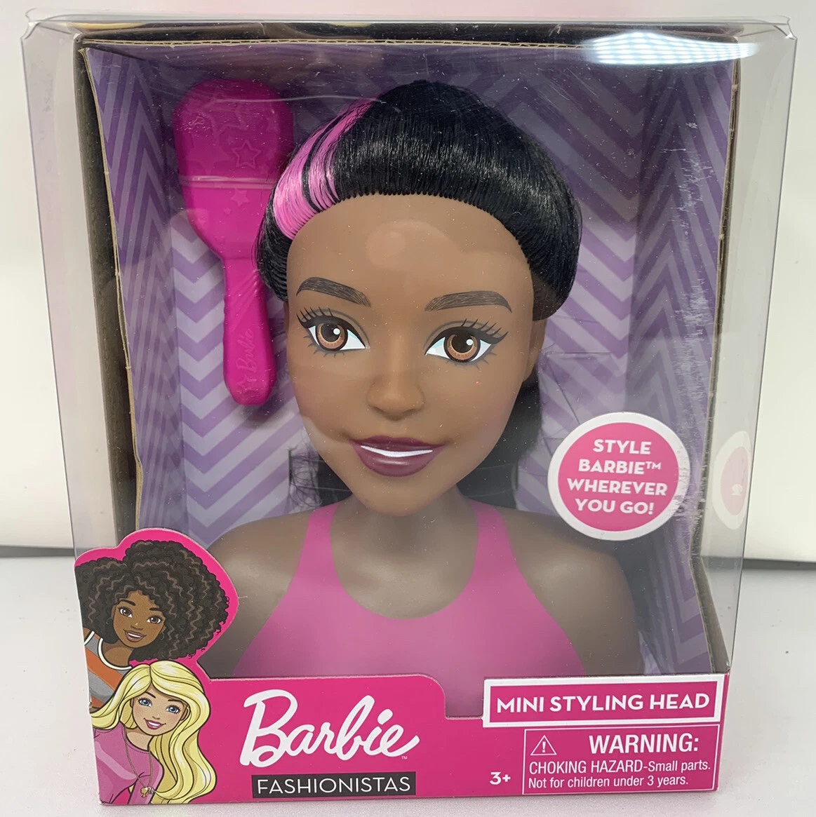 Natural hair barbie head 2025