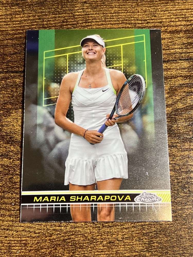 MARIA SHARAPOVA 2024 Topps Chrome Tennis #153 MARIA SHARAPOVA 2024 Topps Chrome Tennis #153