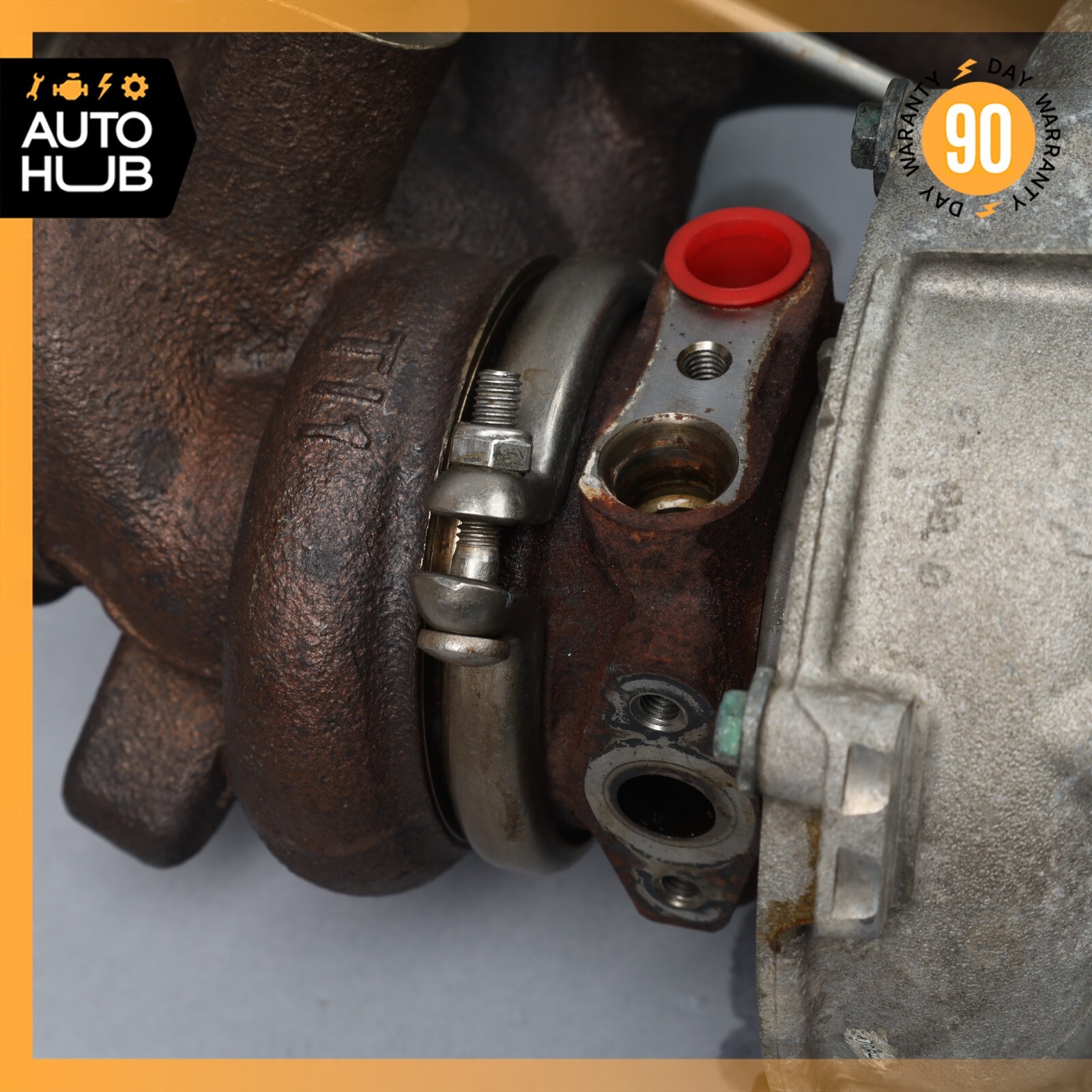 Maserati Ghibli Quattroporte Right Turbocharger Turbo Charger Manifold OEM 75k