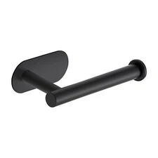 Matte Black Toilet Paper Holder Wall Mount Premium 304 Stainless Steel