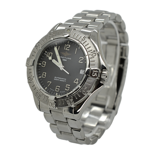 BREITLING Colt Automatic in blue steel Ref. A17035. NEW! * Lister Agent
