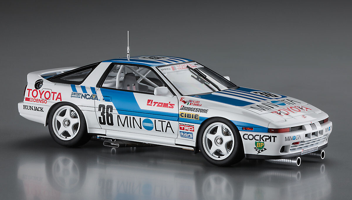 1/18 TOYOTA SUPRA A70 1988 ミニカー Hasegawa 1/24 1988 TOYOTA SUPRA A70 Minolta Plastic Model kit | eBay