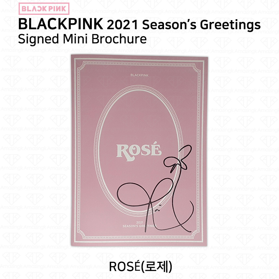 BLACK PINK 2021 Season's Greetings Fortune Postcard Mini