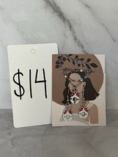 Christmas Wreath Set Earrings And Necklace