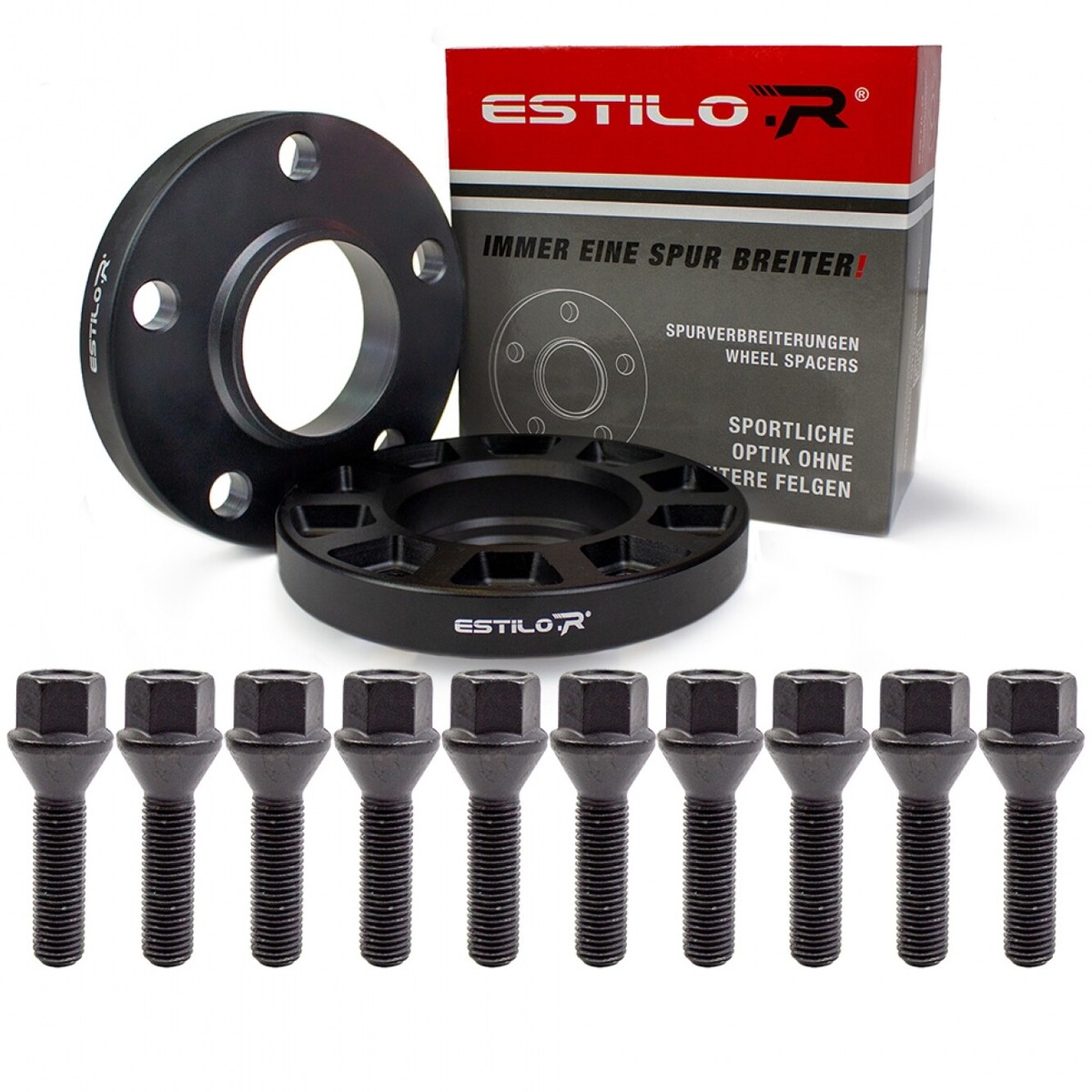 Estilo-R Spurverbreiterung 5x120 24mm 2x12mm Ø72,6 ABE BMW 3er E46