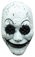 Ghoulish Productions Buttons Eyes Latex Face Mask Horror Halloween Cosplay