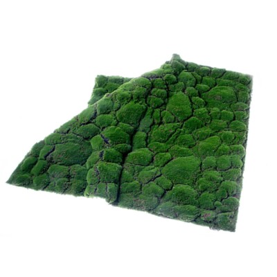 Künstliche grüne Moosmatte 100 cm/40 Zoll Quadrat