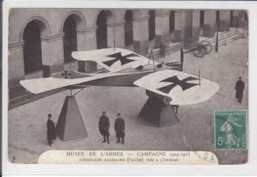 AK Musee de l´Armee, Aeroplane Allemand, 1 WW 1915 - Bild 1 von 2