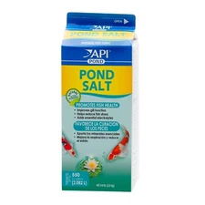 API Pond Salt 4.4 lb treats up to 550 gallons aquatic koi natural