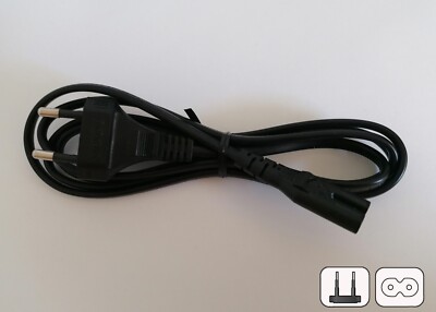 Canon Pixma Drucker Netzkabel Stromkabel Power Cable Cord Kabel 2 Polig 2pin