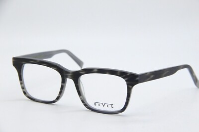 NEW BEVEL 3699 ROWAN GWM BLACK GREY AUTHENTIC EYEGLASSES 51-17