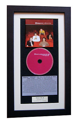 BOYZONE A Different Beat CLASSIC CD Album TOP QUALITY FRAMED+EXPRESS GLOBAL SHIP