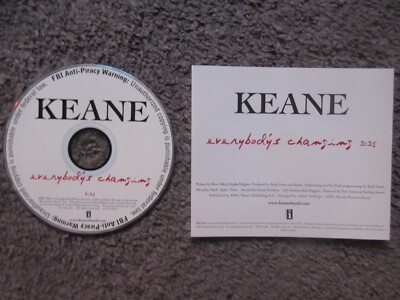 KEANE ''EVERYBODY'S CHANGING'' 2005 INTERSCOPE NM/UNPLAYED PROMO BRITPOP CD SINGLE
