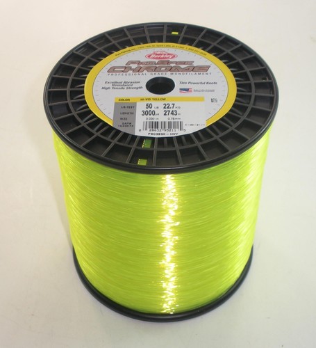 Berkley 1543663 PSC1B16HVY Prospec Chrome Ligne 1000YD 16LBTest Hivis