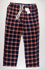 FAT FACE CHICHESTER CHECKED COTTON PYJAMA PJ BOTTOMS PANTS NAVY 958874 MEN 2XL